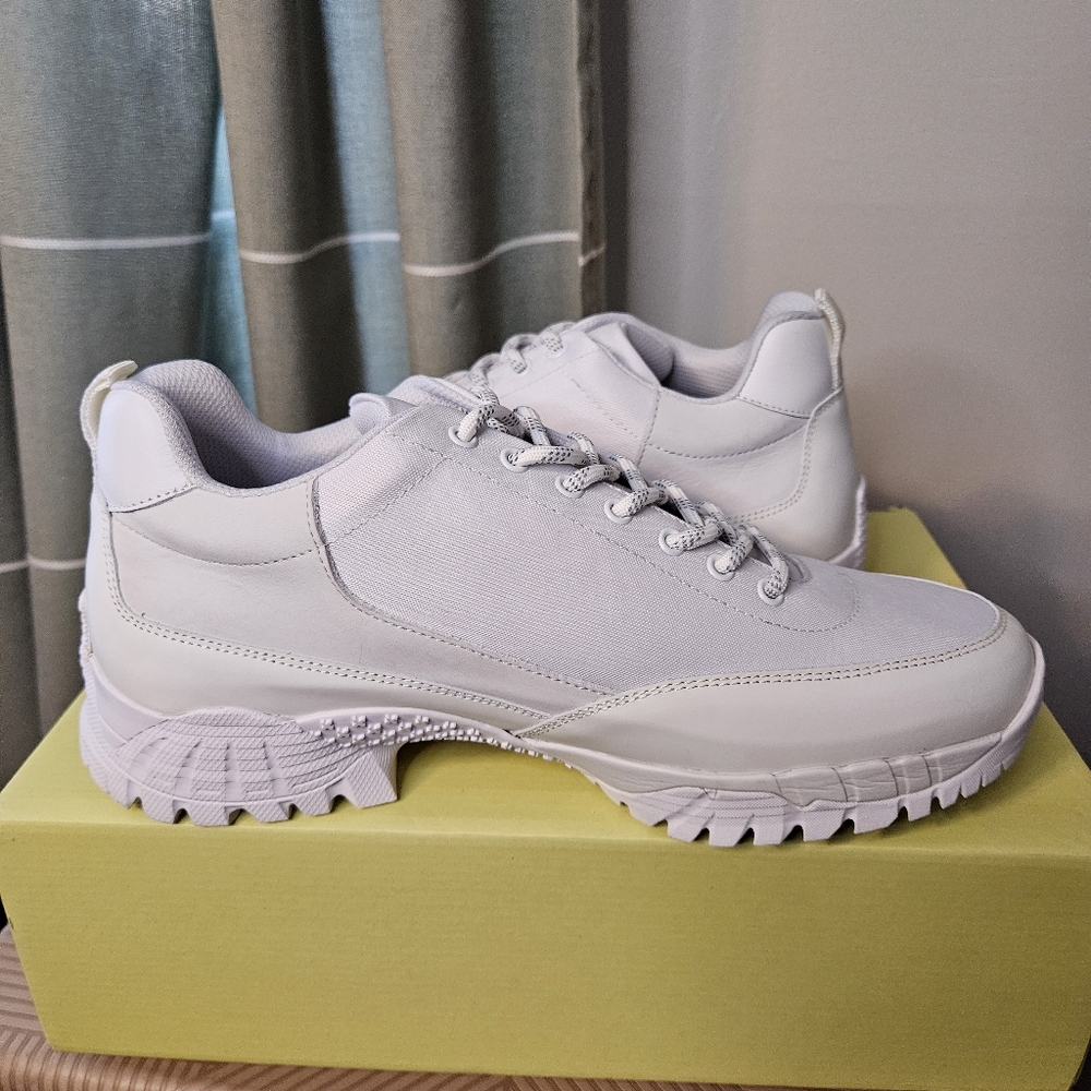 NEW J.Lindeberg Hiker Sneaker White Chunky Mens Trail Shoes EU 43 | US 10 Vibram - Picture 9 of 16